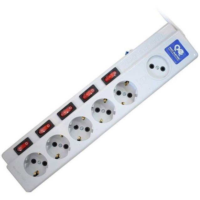 چندراهی برق 6 خانه پارت الکتریک مدل 5+1