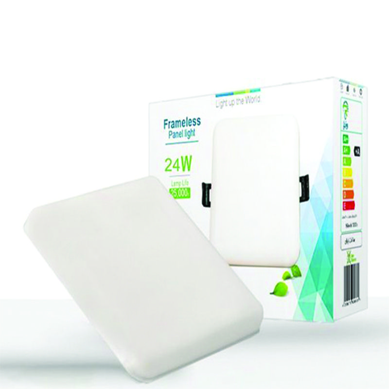 پنل سایزشو توکار مربع 24 وات رونیا