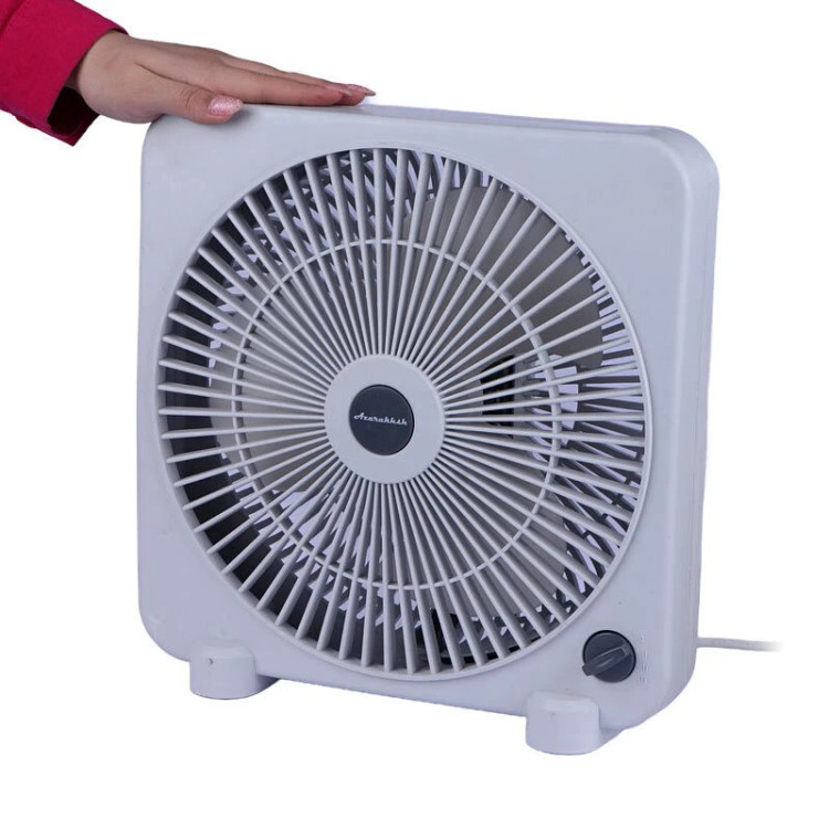 پنکه رومیزی آذرخش مدل DFT25W2S ظرفیت 227 میلی آمپر ساعت